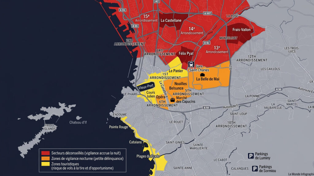 Quartiers à éviter à Marseille