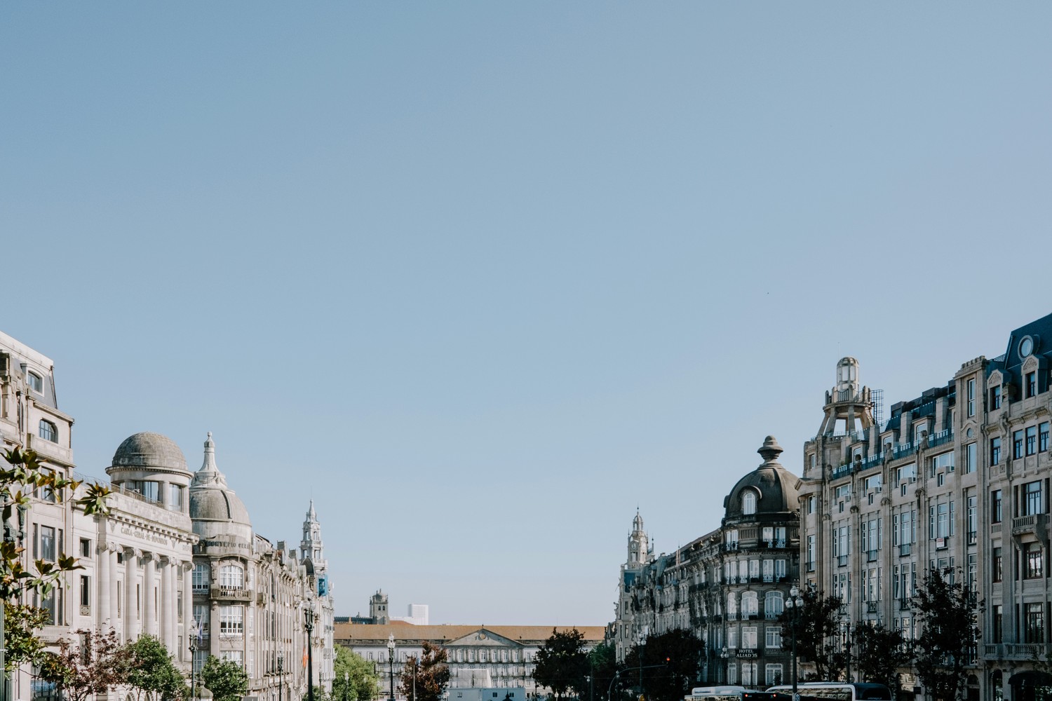 Architecture typique du quartier de la Baixa à Porto