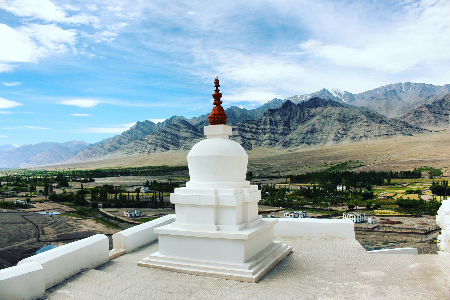 Monastère de montagne au Ladakh
